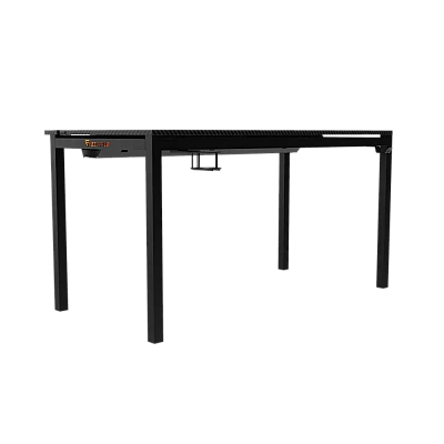 שולחן גיימינג מקצועי Scorpius DESKPRO-LS140 – רוחב 140 ס״מ עם תאורת ARGB במגע