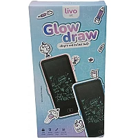 קלמר קשיח עם לוח ציור אלקטרוני Livo Art Glow Draw