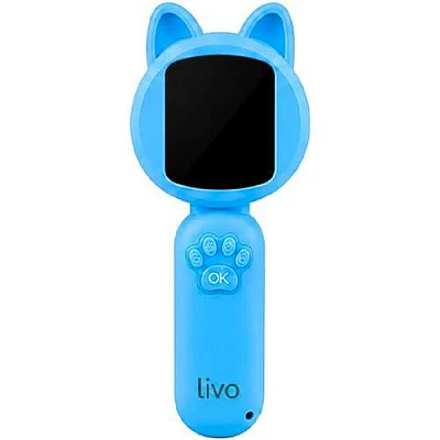 מיקרוסקופ דיגיטלי נייד לילדים Livo עם מסך 2 אינץ' – כחול