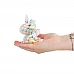 SCRUNCHEMS ASMR Rainbow Unicorn חד קרן סקווישי SCRUNCHEMS ASMR Rainbow Unicorn חד קרן סקווישי