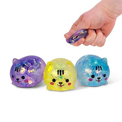SCRUNCHEMS Sugar Diddy Kitties שלישיית חתולי סקווישי מנצנצים וחמודים SCRUNCHEMS Sugar Diddy Kitties שלישיית חתולי סקווישי מנצנצים וחמודים