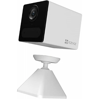 מצלמה מיני אלחוטית EZVIZ CB2 2MP נטענת – צבע לבן (ללא ספק)