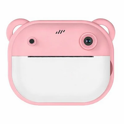 Livo Click Instant Print Camera – מצלמה דיגיטלית מדפיסה לילדים (ורוד)