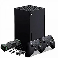 Xbox Series X 1TB Bundle + שני שלטים + מטען זוגי Xbox Series X 1TB Bundle + שני שלטים + מטען זוגי
