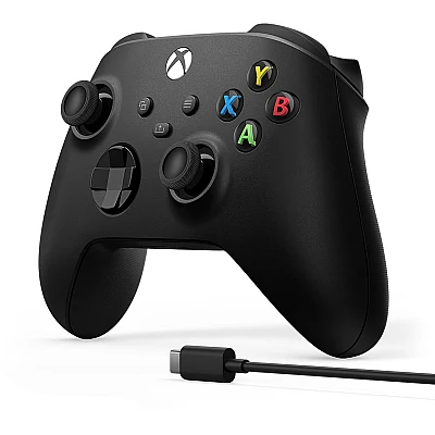 XBOX Series | בקר אלחוטי מקורי Carbon Black אקסבוקס סיריז + כבל