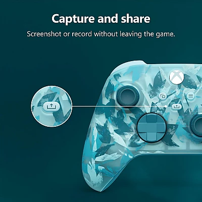 בקר אלחוטי מקורי Xbox Series Ice Breaker Limited edition מהדורה מיוחדת בקר אלחוטי מקורי Xbox Series Ice Breaker Limited edition מהדורה מיוחדת