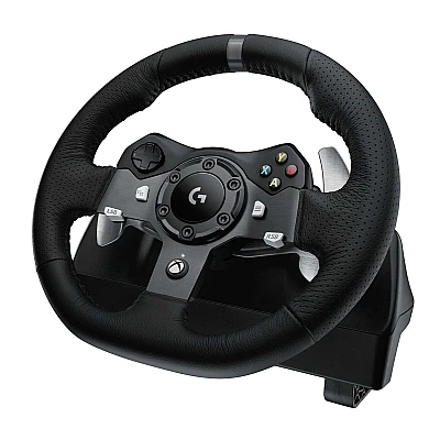חבילת Logitech G920 עם דוושות, גיר הילוכים ו-Forza Horizon 6 ל-Xbox Series X חבילת Logitech G920 עם דוושות, גיר הילוכים ו-Forza Horizon 6 ל-Xbox Series X