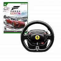 חבילת הגה מרוצים Thrustmaster T98 Ferrari 296 GTS עם דוושות + Forza Horizon 6 ל-Xbox Series X