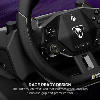 הגה מרוצים אלחוטי Turtle Beach Racer ל-Xbox ול-PC הגה מרוצים אלחוטי Turtle Beach Racer ל-Xbox ול-PC