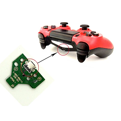 החלפת שקע טעינה לשלט PS4