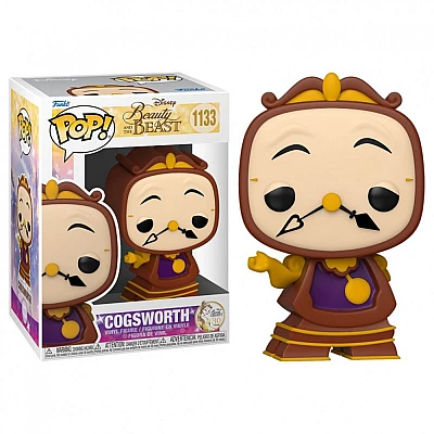 Funko Pop | בובת פופ: Disney: Beauty & Beast - Cogsworth Funko Pop | בובת פופ: Disney: Beauty & Beast - Cogsworth