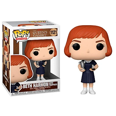 Funko Pop | בובת פופ: Television: Beth Harmon with Trophies