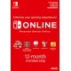 Nintendo Switch Online ל-365 ימים – קוד דיגיטלי לחשבון אירופאי