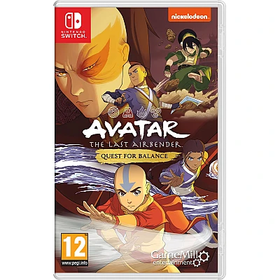 Nintendo Switch | משחק לנינטנדו סוויץ' - Avatar The Last Airbender Quest For Balance