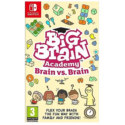 Nintendo Switch | משחק לנינטנדו סוויץ' - Big Brain Academy: Brain vs. Brain