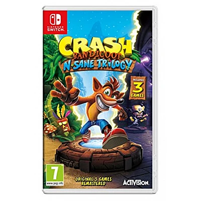Crash Bandicoot N. Sane Trilogy | משחק לנינטנדו סוויץ' Nintendo Switch