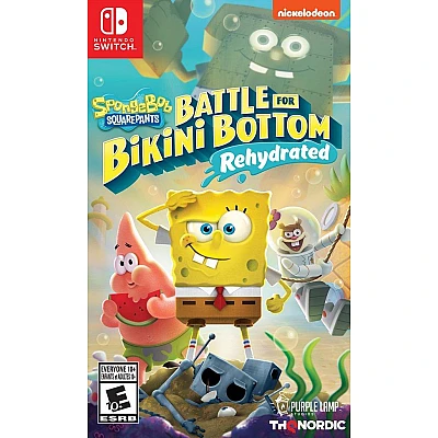 Nintendo Switch | משחק לנינטנדו סוויץ' - SpongeBob SquarePants: Battle for Bikini Bottom – Rehydrated