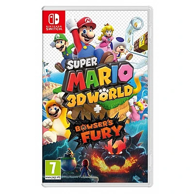 Nintendo Switch | משחק לנינטנדו סוויץ' - Super Mario 3D World + Bowser's Fury