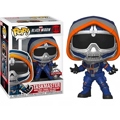 Funko Pop | בובת פופ: Marvel: Black Widow - Taskmaster (Exclusive) זוהר בחושך