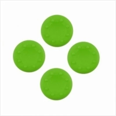 מגני סטיקים מסיליקון לשני שלטים PS4 - PS3 - XBOX 360 - XBOX ONE Silicone Thumb Grips בצבע ירוק