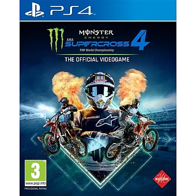 Monster Energy Supercross The Official Videogame 4 ל-PS4