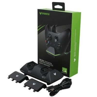 מטען לשני בקרים Xbox Series Sparkfox