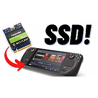 חלקי חילוף להחלפה עצמית | 64GB SSD זיכרון פנימי מיועד ל-Steam Deck חלקי חילוף להחלפה עצמית | 64GB SSD זיכרון פנימי מיועד ל-Steam Deck