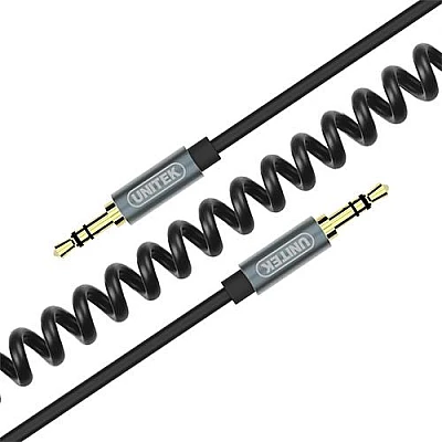 Unitek - כבל AUX אודיו 1.5 מטר 3.5 זכר Unitek - כבל AUX אודיו 1.5 מטר 3.5 זכר