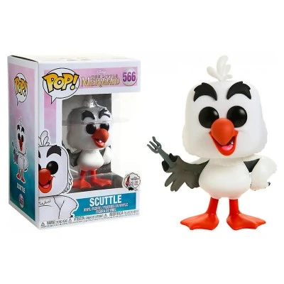 בובת פופ Funko Pop Disney: The Little Mermaid - Scuttle with Fork #566