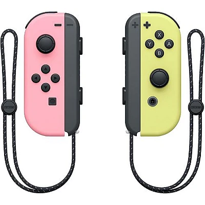 Nintendo Switch Joy-Con Pastel Pink / Pastel Yellow – זוג בקרים רשמיים לנינטנדו סוויץ’