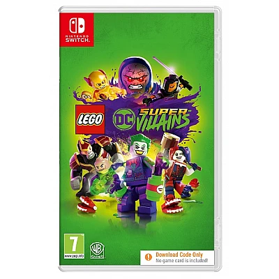 Lego DC Super Villains משחק ל- Nintendo Switch (מגיע כקוד הורדה דיגיטלי)