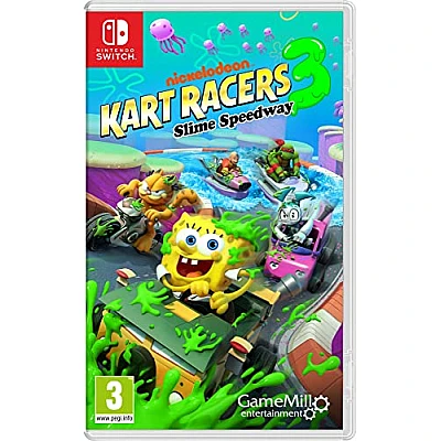 Nintendo Switch | משחק לנינטנדו סוויץ' - Nickelodeon Kart Racers 3 Slime Speedway
