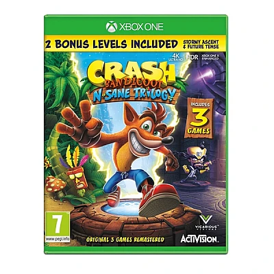 Xbox One | משחק לאקס בוקס - Crash Bandicoot N.Sane Trilogy Cheats