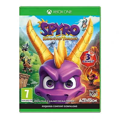 Xbox One | משחק לאקס בוקס - Spyro Reignited Trilogy Xbox One | משחק לאקס בוקס - Spyro Reignited Trilogy