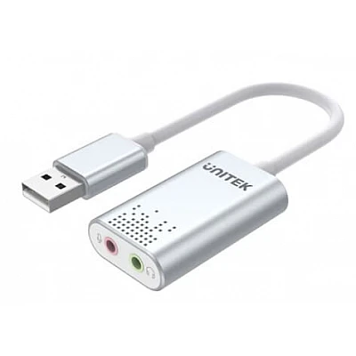כרטיס קול סטריאופוני Unitek Y-247A USB DAC