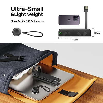 UNITEK קורא כרטיסי משחק 4-ב-1 עם שלט – ל-Nintendo Switch / Switch OLED (G1002E01)