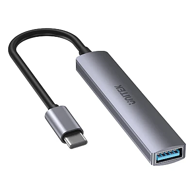 UNITEK רכזת USB-C 4-ב-1 (H1208B) – 5Gbps