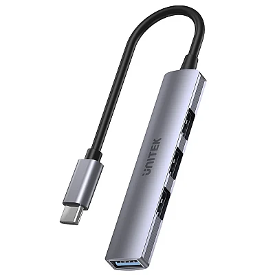 UNITEK רכזת USB-C 4-ב-1 (H1208B) – 5Gbps