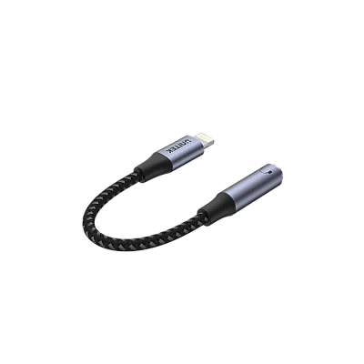 UNITEK מתאם Lightning ל-3.5 מ״מ (M1208A) – Hi-Fi ‎48kHz/16bit