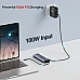 UNITEK uHUB 9-ב-1 ל-USB-C עם תצוגה כפולה, קוראי כרטיסים, PD 100W ורשת Gigabit (D1113A) UNITEK uHUB 9-ב-1 ל-USB-C עם תצוגה כפולה, קוראי כרטיסים, PD 100W ורשת Gigabit (D1113A)
