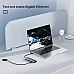 UNITEK uHUB 9-ב-1 ל-USB-C עם תצוגה כפולה, קוראי כרטיסים, PD 100W ורשת Gigabit (D1113A) UNITEK uHUB 9-ב-1 ל-USB-C עם תצוגה כפולה, קוראי כרטיסים, PD 100W ורשת Gigabit (D1113A)