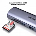 UNITEK uHUB 9-ב-1 ל-USB-C עם תצוגה כפולה, קוראי כרטיסים, PD 100W ורשת Gigabit (D1113A) UNITEK uHUB 9-ב-1 ל-USB-C עם תצוגה כפולה, קוראי כרטיסים, PD 100W ורשת Gigabit (D1113A)