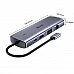 UNITEK uHUB 9-ב-1 ל-USB-C עם תצוגה כפולה, קוראי כרטיסים, PD 100W ורשת Gigabit (D1113A) UNITEK uHUB 9-ב-1 ל-USB-C עם תצוגה כפולה, קוראי כרטיסים, PD 100W ורשת Gigabit (D1113A)