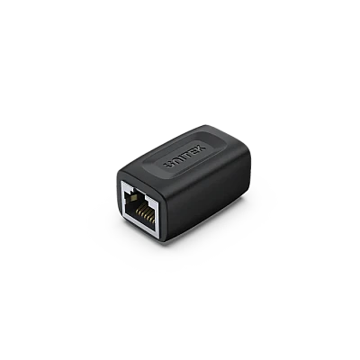 UNITEK מצמד RJ45 (Gigabit Cat6) – שחור (A1026BK)