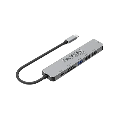 uHUB S7+ – מפצל USB-C 7-ב-1 עם HDMI 4K ו-PD 100W (UNITEK H1118A) uHUB S7+ – מפצל USB-C 7-ב-1 עם HDMI 4K ו-PD 100W (UNITEK H1118A)