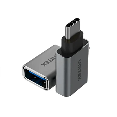 UNITEK מתאם USB-C ל-USB-A (Y-A025CGY) – עד 5Gbps