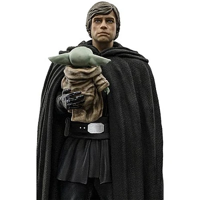 Luke Skywalker and Grogu | Iron Studios | פסל אספנות 1:10 – The Mandalorian