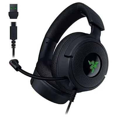 Razer Kraken V4 X USB-C ב-Playstore – RGB + מיקרופון נשלף
