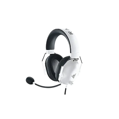 Razer BlackShark V2 X for PlayStation – אוזניות גיימינג בצבע לבן חוטיות 3.5 מ״מ