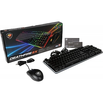 Cougar Deathfire EX | סט מקלדת ועכבר גיימינג